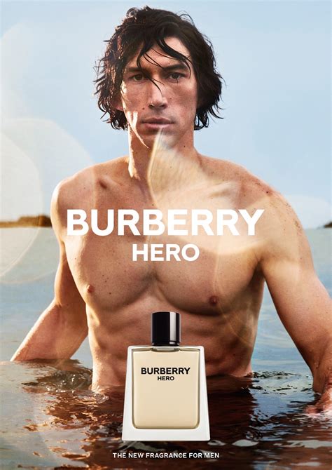 adam driver Burberry fragrance